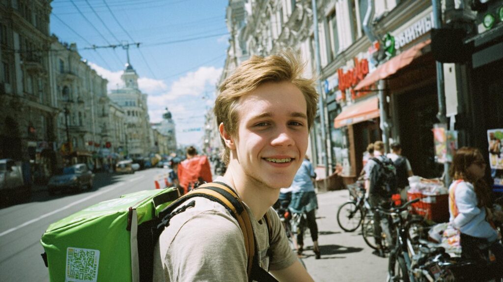 Сколько зарабатывает 16 летний курьер